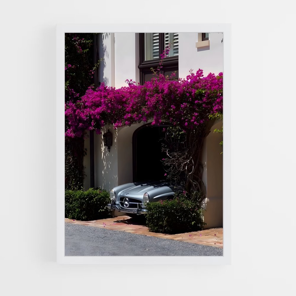 Poster La Route Étoilée – affiche Mercedes (vue 3)